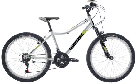 bicykel KENZEL ROXIS SF24 boys chromo / čierna