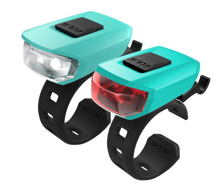 set osvetlenia KLS VEGA USB turquoise