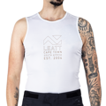 Leatt tričko Sleeveless Base, White