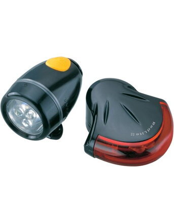 Sada osvetlenia Topeak HIGH LITE COMBO II čierna