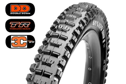 Plášť MAXXIS Minion DHR II 27.5x2.30 kevlar DD TR 120 TPI 3C Maxx Terra