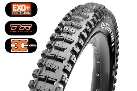 Plášť MAXXIS Minion DHR II 29 x 2.40 WT kevlar EXO+ TR 120 TPI 3C Maxx Terra