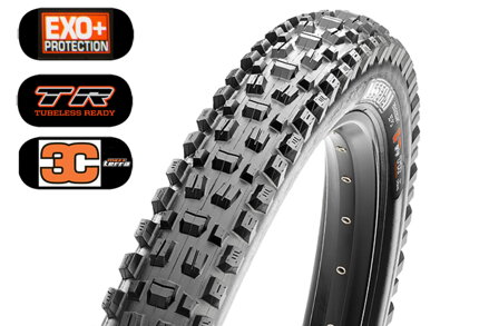 Plášť MAXXIS Assegai 29 x 2.50 WT kevlar EXO+ TR 3C Maxx Terra