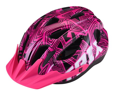 EXTEND prilba Extend TRIX labirint pink XS/S (48-52 cm), shine