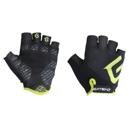 Extend rukavice dámske ZHENA black-lime XS