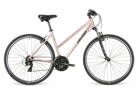 DEMA bicykel LOARA 1 pink-black