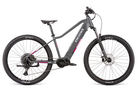 DEMA bicykel GAMA 29' dark gray-magenta SM/17,5'