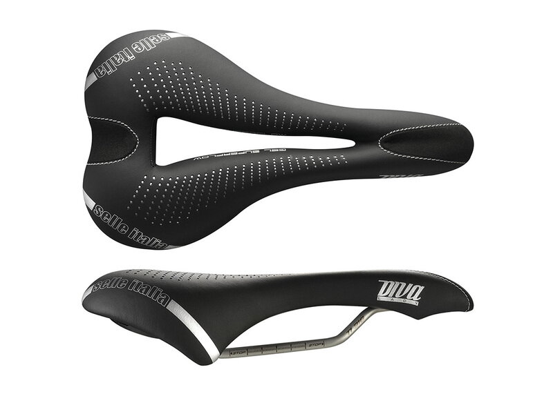 Sedlo Selle Italia DIVA Gel TI 316 Superflow L