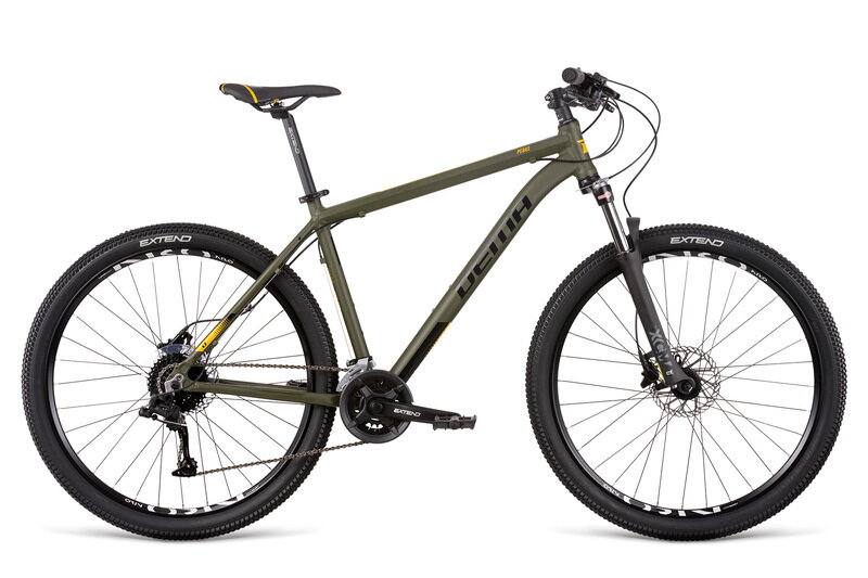 Bicykel Dema PEGAS 7 army green-black 17'