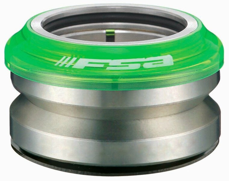 FSA hlavové zloženie IMPACT transparent green 15mm alloy 1-1/8-OD 44