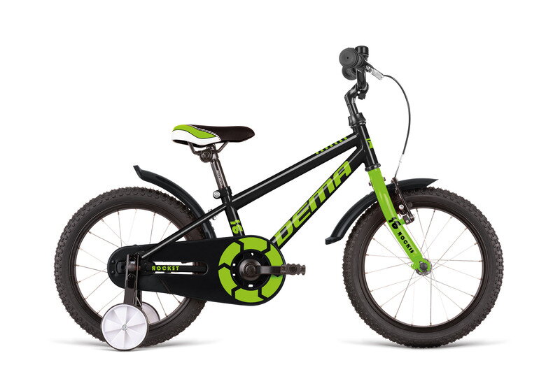 DEMA bicykel Dema ROCKET 16 black-green