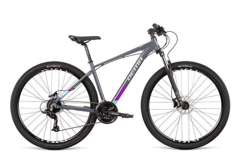 DEMA bicykel RAVENA 1 dark gray-gray 16'