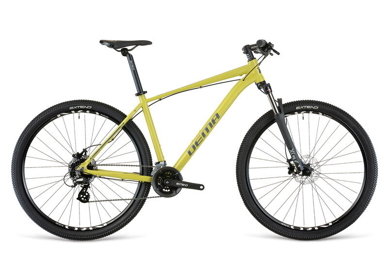 DEMA bicykel Dema ENERGY 3 mustard lime-dark grey M/17'