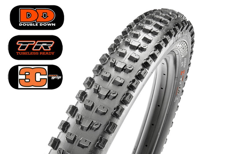 Maxxis plášť Dissector 29x2.40 WT DD TR 120TPI 3C Maxx Grip, kevlar